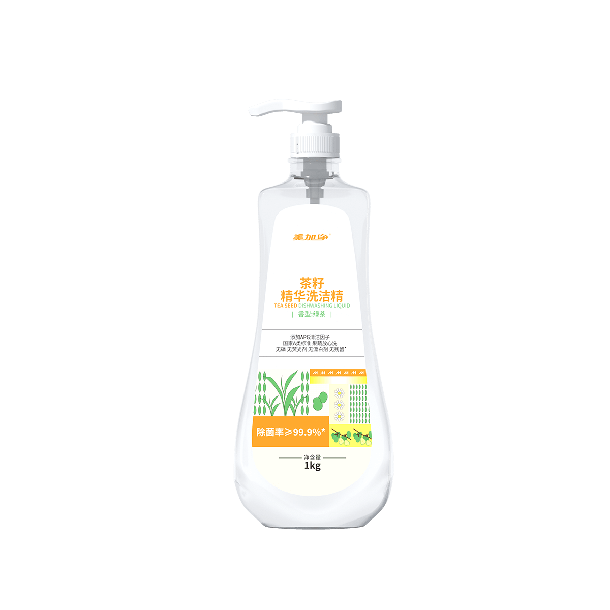 茶籽精華洗潔精 1kg